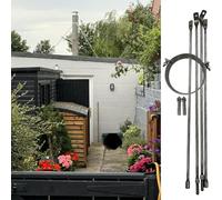 Stainless Steel Chimney Flue Support Bracket for Wood Stove Pipe Vent and Roof Fixing