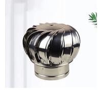 Stainless steel chimney hoods, roof ventilation hoods, exhaust hoods for factory loft farms, quiet and noiseless (Size : 100mm/4in)