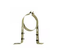 Stainless Steel Chimney Pipe Bracket Fixed Wall Mounted Support Holder for Fireplace Stove Flue (10cm-20cm(Primary Color,15cm/5.85in)