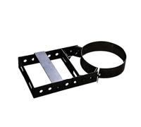 Stainless Steel Chimney Pipe Holder, Mounting Bracket Kit for Ventilation Duct Wall Fixing, Support with Screws for Stove Flue Liner