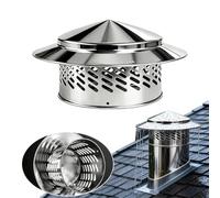 Stainless Steel Chimney Rain Cap for Roof Vent Fireplace