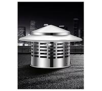 Stainless Steel Chimney Rain CapUltimate Weather Protect for Fireplace Stove & Roof Vent Pipe & RustResistant Ideal for LongLasting Performance