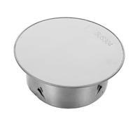 Stainless Steel Chimney Vent Cap 4 Inch Top Cover for Outdoor Flue | Cone-top Design, Weatherproof Rain and Wind Protection, High-temperature Resistance, Silver Finish for Fireplaces