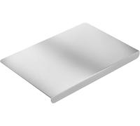 Stainless Steel Chopping Board, Cutting Boards for Kitchen with Counter Lip, Dishwasher Safe Easy to Clean, Metal Kneading Board for Meat Fruit Vegetables Baking Pastry(40x30cm)
