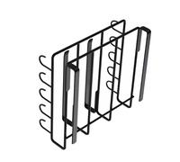 Stainless Steel Chopping Board Holder - Wall Mounted, Kitchen Storage Rack for Boards, Baking Trays, Lids, Towels | Durable Use For Storage On The Cabinet Wall, For Cooking, Prepared