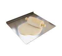 Stainless Steel Chopping Board with Large Stainless Steel Kitchen Utensils, Kitchen Chopping Boards - for Raw, Cooked, Bread, Pastries, Sushi, Meat, Home, Restaurant, Camping