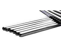 Stainless Steel Chopsticks Metal Chinese Chopsticks (10 Pairs)