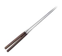 Stainless Steel Chopsticks Reusable Metal Chopsticks Chinese Chopsticks Non Slip Tableware for Noodle Hot Pot Cooking