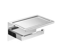 Stainless Steel Chrome Bathroom Hardware Set Towel Rack Bar Tissue Holder Robe Hook for Bath Decor Accessories,Paper Holder C
