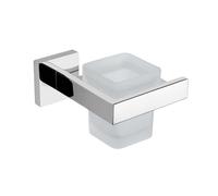 Stainless Steel Chrome Bathroom Hardware Set Towel Rack Bar Tissue Holder Robe Hook for Bath Decor Accessories,Toothbrush holder