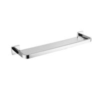 Stainless Steel Chrome Bathroom Hardware Set Towel Rack Bar Tissue Holder Robe Hook for Bath Decor Accessories,Storage rack