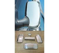 Stainless Steel Chrome Door Handle and Wing Mirror Cover Set Fits Transit MK6 / MK7 [2000-2013] [4-Door]