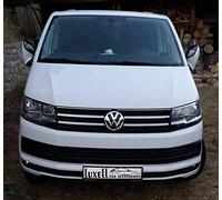 Stainless Steel Chrome Front Grill Cover Set Fits Transporter T6 [2015+] [4-Pieces]