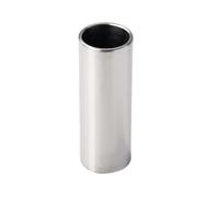 Stainless Steel Chromed Steel Guitar Slide 60mm for Electric Guitars | Rust Resistant, Wear Resistant, Silver Finish, Live Performance Use, Large Size, for Band Performers