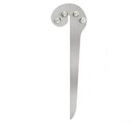 Stainless Steel Circle Center Finding Tool - Woodworking Scriber for Accurate Center Line Marking on Round, Square & 3D Materials - DIY,