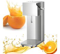 Stainless Steel Citrus Juicer, Electric 3-Speed Squeezer Machine with 3 Heads, Easy Clean, for Oranges, Grapefruits & Lemons