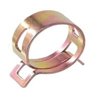 Stainless Steel clamp 100pcs 6-22mm for Water Hose Clip Pipe Tube Clamp Fastener