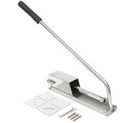 Stainless Steel Clay Extruder with 4 Discs, Wall Mounted for Polymer Clay, Sugar Paste, Pottery, Crafting