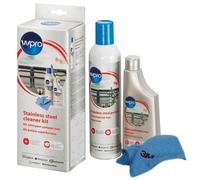 Stainless steel cleaning kit consisting of: a stainless steel cream 250 ml + a 400 ml stainless steel polish and an original 3M microfibre cloth. Accessories and maintenance 484000008