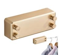 Stainless Steel Clothes Lines Dryer | Retractable Double Clothes Drying Rack - Heavy Duty Drying Laundry Lines for Bathing Suits, Towels, Shirts, Quilts, And Socks