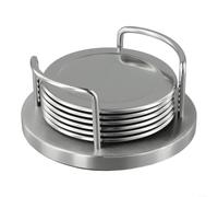Stainless Steel Coaster Mat Designed to Withstand High Temperatures from Cookware Appliances and Serving Vessels Non Slip Performance