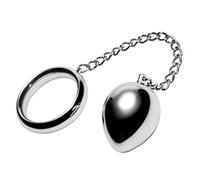 Stainless Steel Cock Ring and Anal Plug