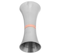 Stainless Steel Cocktail Jigger 45ml 30ml Double Measure Cup | Hourglass Shape, Etched Markings and Polished Silver Finish, Dishwasher Safe, for Bartending and Coffee