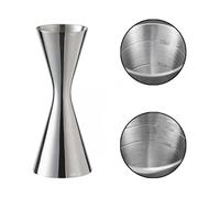 Stainless Steel Cocktail Jigger, Professional Bartender Beverage Measuring Cup Built-in Scale Mark