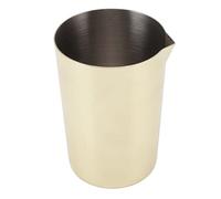 Stainless Steel Cocktail Mixing Cup for Bar Home Drink Making (Plated Gold)