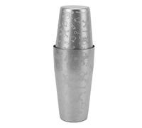 Stainless Steel Cocktail Shaker - Durable 304 Stainless Steel, Rustproof &, Smooth Polished Finish, for Home Parties & Camping, 24oz Silver (Type 2)