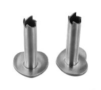 Stainless Steel Coconut Opener Tool Having Drill Hole-Punching Function for Effortless Opening - 304 Secure for Durable Kitchen Gadget 2-Pack(Love)