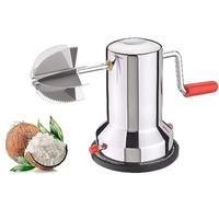 Stainless Steel Coconut Scraper & Grater - Manual Coconut Crusher & Shredder