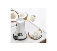 Stainless Steel Coconut Scraper Shred Grater Vacuum Base Manual Rotary
