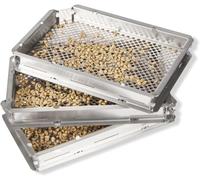 Stainless Steel Coffee Bean Sifter - Grading Sieve for Green & Roasted Beans, Ideal for Home Roasters & Coffee Lovers, Durable Round Hole Design