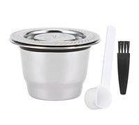 Stainless Steel Coffee Capsule Spoon Brush Set, Reusable DIY Espresso Accessory for CitiZ, Lattissima, Inissia, Maestria, Le Cube, Concept - Food - Grade, Rust - Free,