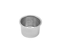 Stainless Steel Coffee Filter, 51mm/2in 4 Cups Porous Stainless Steel Coffee Machine Filter for Extraction, Single Wall Coffee Powder Filter, Espresso Machine Accessories
