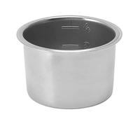 Stainless Steel Coffee Filter Basket 51mm Food Grade Non Pressurized Single Layer Fine Mesh for Espresso Machines and Drip Coffee Makers Durable Rustproof Compact Design 4 Cups