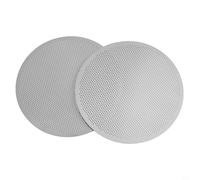 Stainless Steel Coffee Filter Discs 2 Pack 61mm Reusable Ultra Fine Mesh for AeroPress Original Manual Coffee Maker Travel Camping(A)