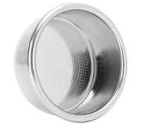 Stainless Steel Coffee Filter,Replacement Portafilter Basket for 54mm Espresso Machine 2 Cups Espresso Portafilter Bottomless Cup Strainer Reusable Filter for Coffee Machine