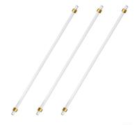 Stainless Steel Coffee Machine Tubing 3-Pack- High Pressure Resistant Espresso Machine Hose, Flexible & Tool-Free Replacement Pipe for Coffee Maker Maintenance, Home & Cafe(300mm)