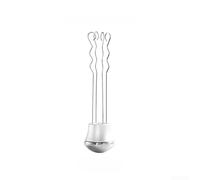 Stainless Steel Coffee Needle Designed for Manual Ground Dispersion Before Brewing with Kalita Wave and Other Filter Cones (Silver)