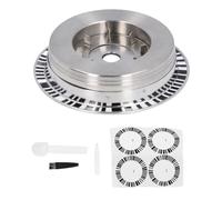 Stainless Steel Coffee Pod Adapter, Reusable Coffee Capsule Converter for Vertuo, Coffee Filter with Spoon Brush, Precision Designed for Most Brands of Coffee Capsules