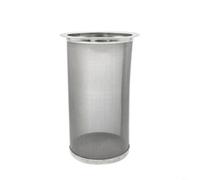 Stainless Steel Coffee Strainer Reusable Mesh Filter(8 * 15cm Cylinder)
