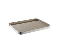 Stainless Steel Coffee Table Tray - Multi-Functional for Breakfast and Ornaments - Ideal for Home and Office Display