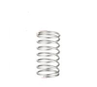 Stainless Steel Coil Compression Spring, 10-20pcs 0.8mm Stainless Steel Micro Small Compression Spring OD 5-15mm L 10-50mm(15mm 10pcs,15mm)