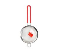 Stainless Steel Colander 18/8 Red Silicone Handle 14 F2a/14 Home