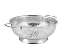 Stainless steel colander sieve with two handles Kitchen helper