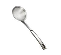 Stainless Steel Colander Spoon for Wonton and French Fries, Silver