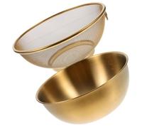 Stainless Steel Colander Strainer Basket for Rice and Fruit Large Capacity