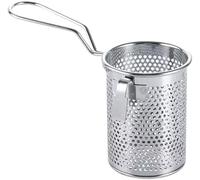 Stainless Steel Colanders and Sifters,Mesh Straine 1PCS Hot Pot Filter Net, Stainless Filter(8x10CM-Round)